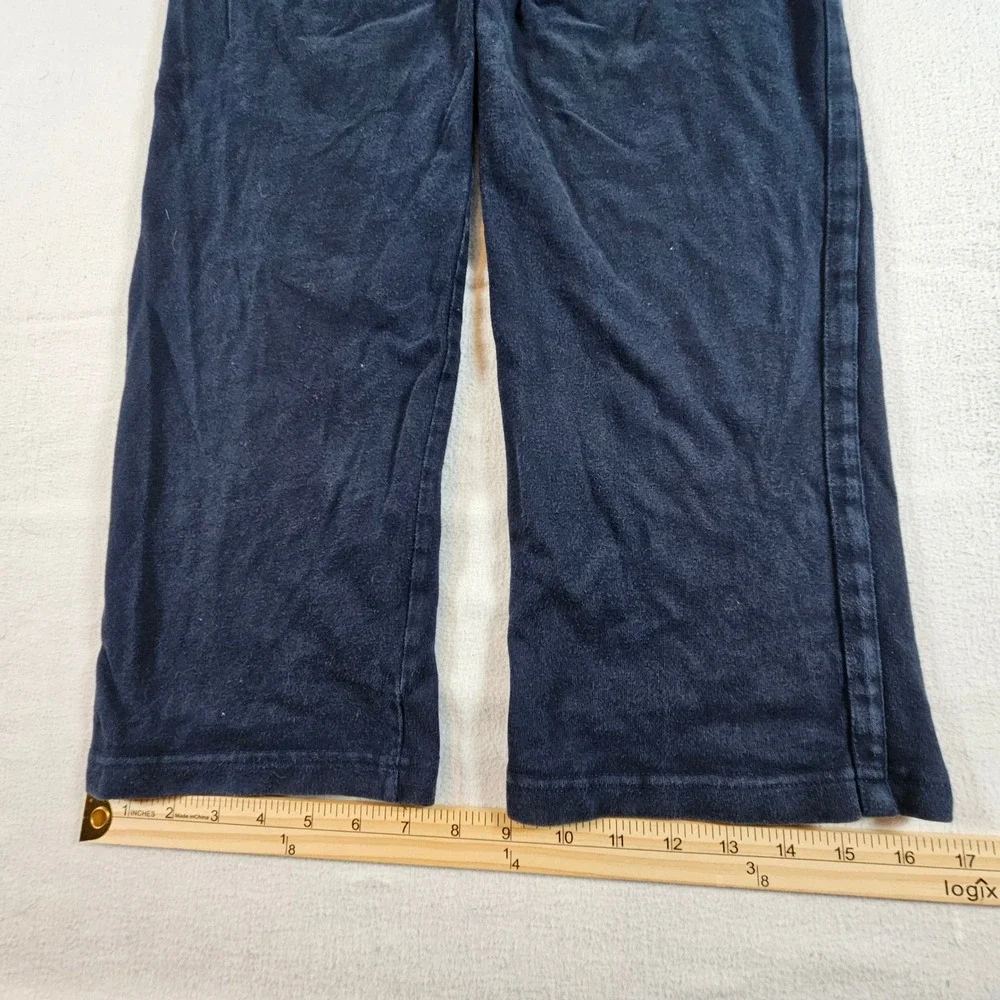 Nike Sweatpants‎ Mens Small Navy Blue Cotton Drawstring Straight Leg 412172-475